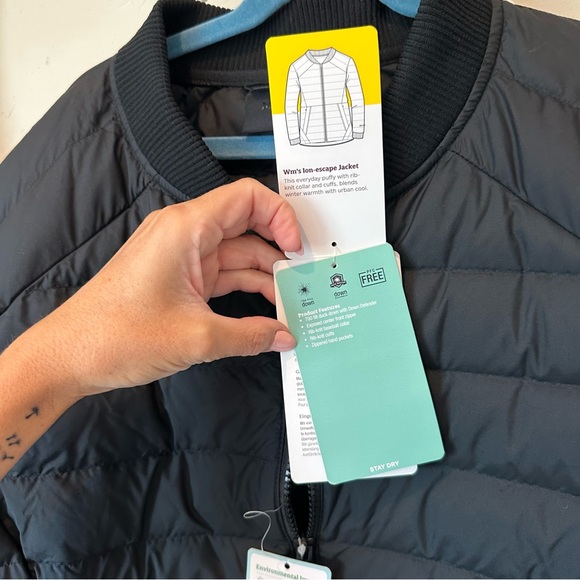 NEW with tags- Marmot Ion Escape 700 Fill Black Goose Down Puffer - Picture 5 of 9